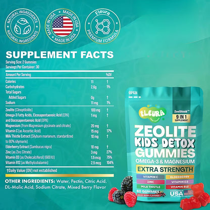 Fleura™ Kids Detox Gummies